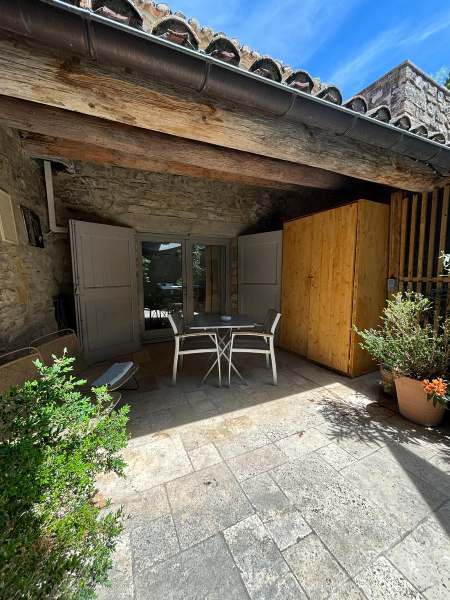 La Maison Des Vendangeurs - Table D'Hotes Le Soir Du Jeudi Au Dimanche- Jacuzzi - Balneo Spa - Acces Piscine Pour Toutes Les Chambres Sauf Studio Coquet- Piscine De Mai A Mi-Octobre Martignargues Exterior photo